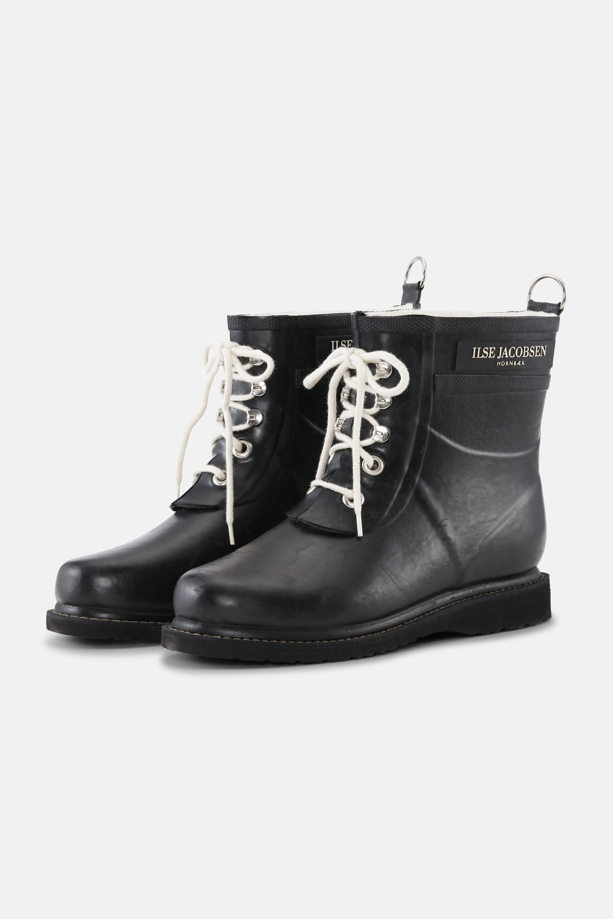 Ilse Jacobsen Hornbæk Footwear Kurze Gummistiefel Rain boots 01 Black